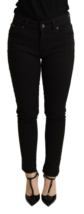 Dolce & Gabbana Black Skinny Denim Cotton Stretch Trouser -   -  Dolce & Gabbana.